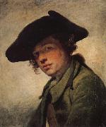 Jean-Baptiste Greuze A Young Man in a Hat Sweden oil painting artist